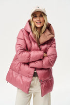 Dwustronna kurtka zimowa Alaska Caramel Blush