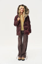 Dwustronna kurtka zimowa Alaska Moody Plaid