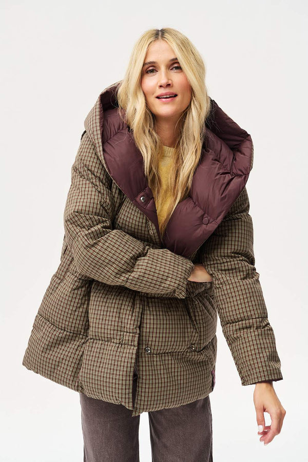 Dwustronna kurtka zimowa Alaska Moody Plaid