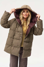 Dwustronna kurtka zimowa Alaska Moody Plaid