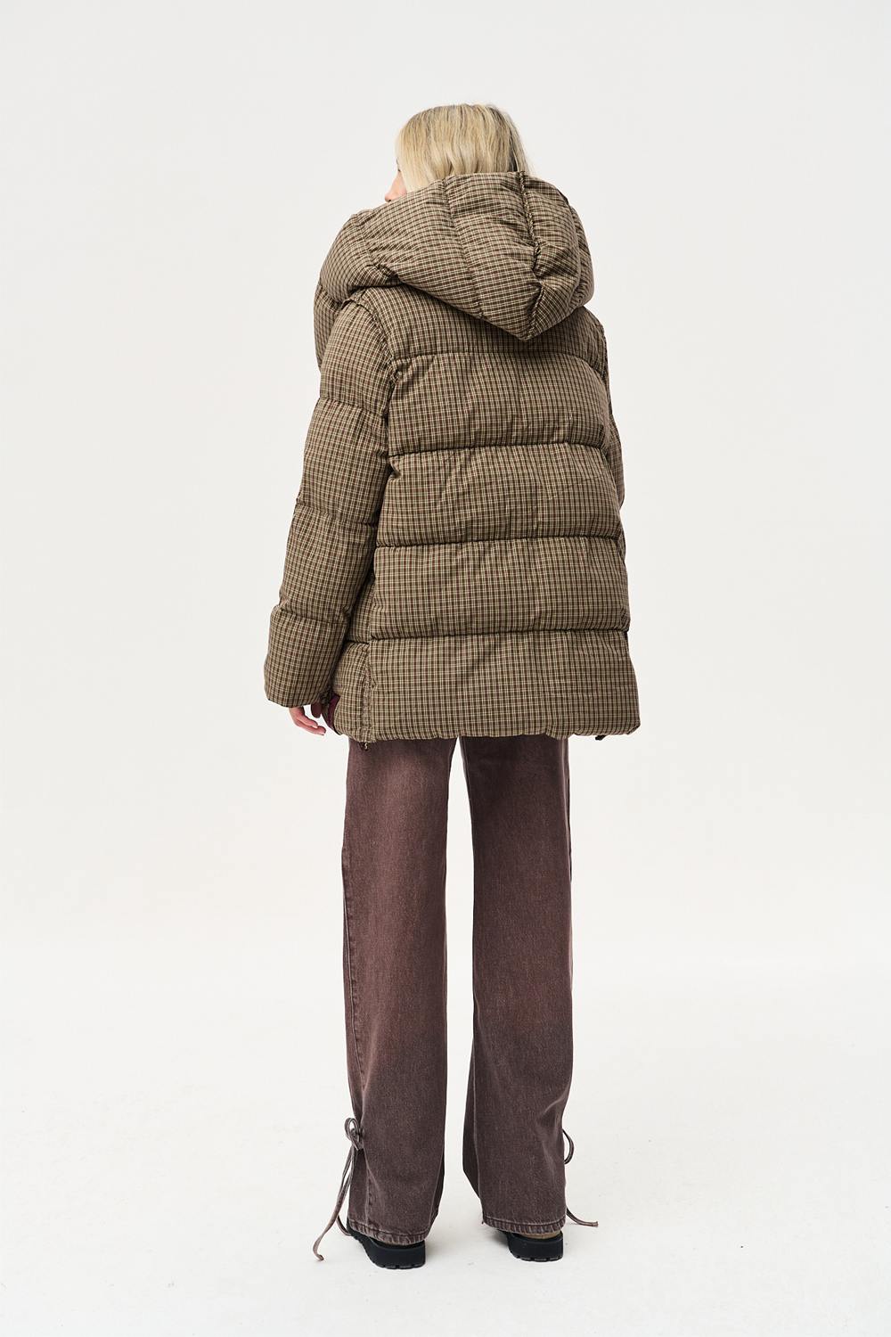 Dwustronna kurtka zimowa Alaska Moody Plaid