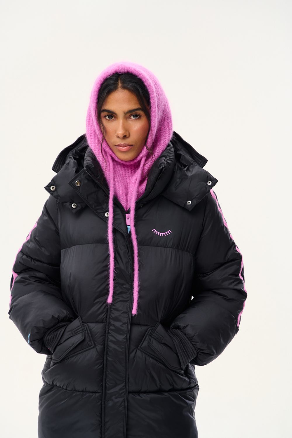 Czapka Balaclava Fluffy Rose