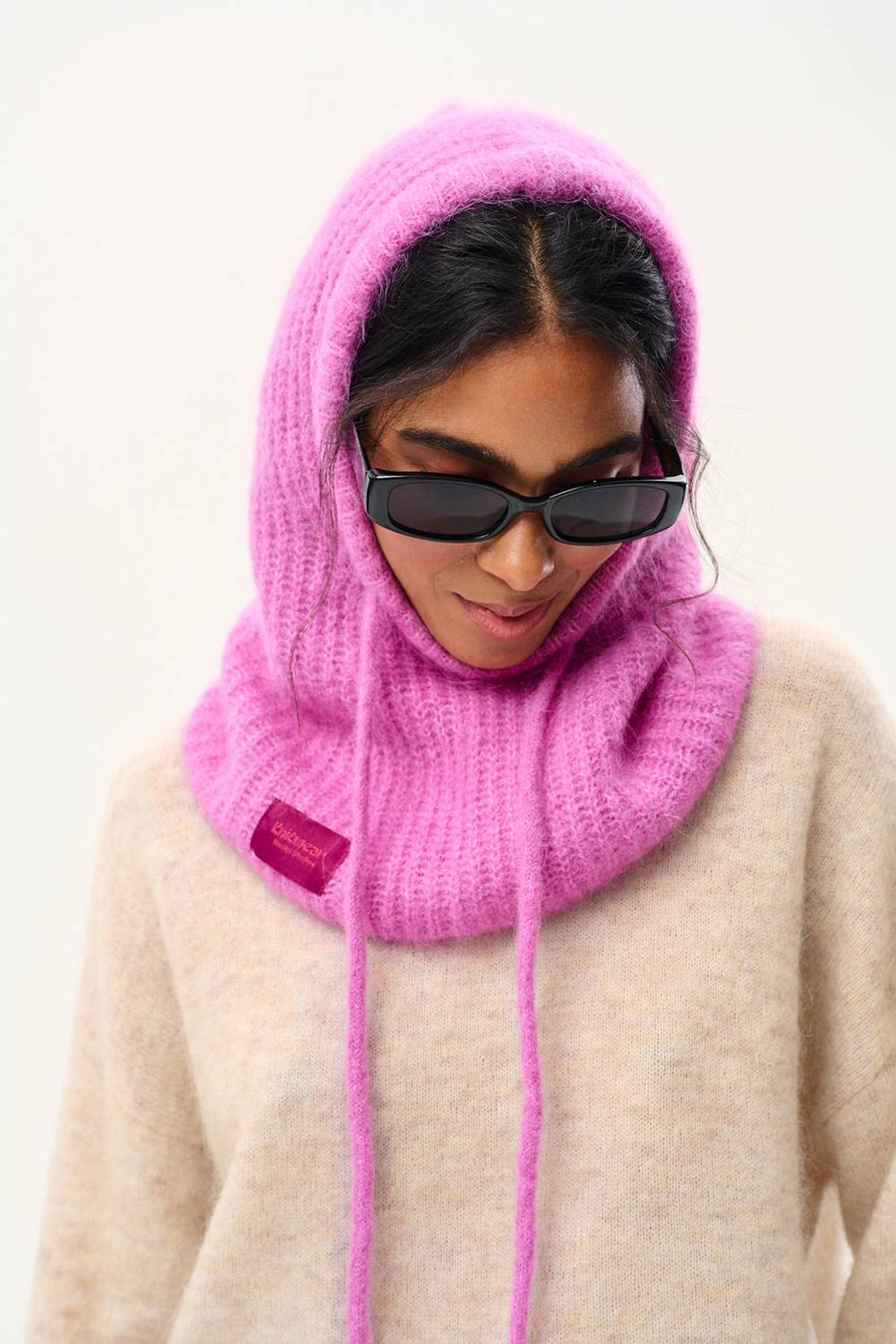 Czapka Balaclava Fluffy Rose