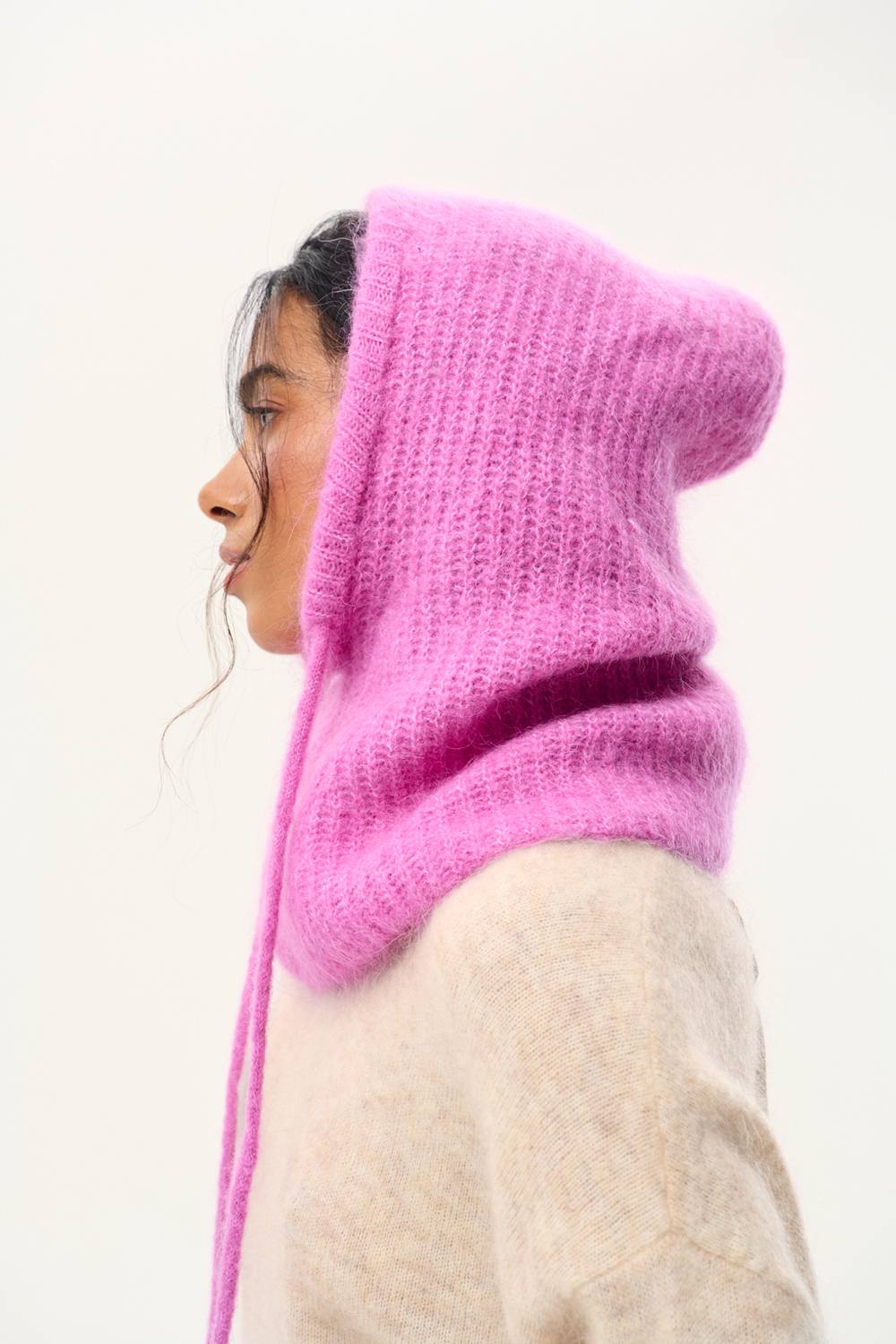 Czapka Balaclava Fluffy Rose