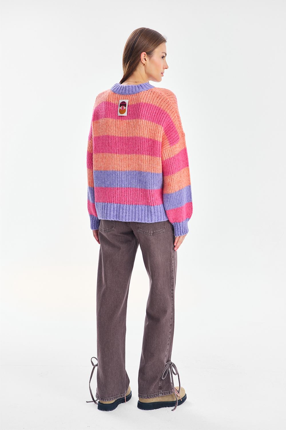 Sweter z wełną Candy Dusk