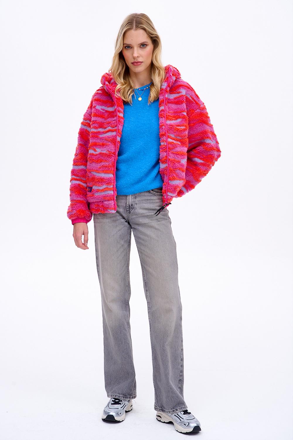 Kurtka z kapturem Snuggle Polar Berries