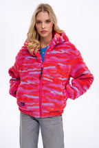 Kurtka z kapturem Snuggle Polar Berries