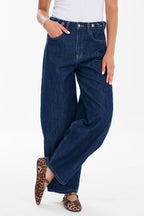 Spodnie jeansowe barrel Easy Blue