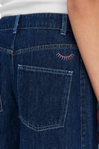 Spodnie jeansowe barrel Easy Blue