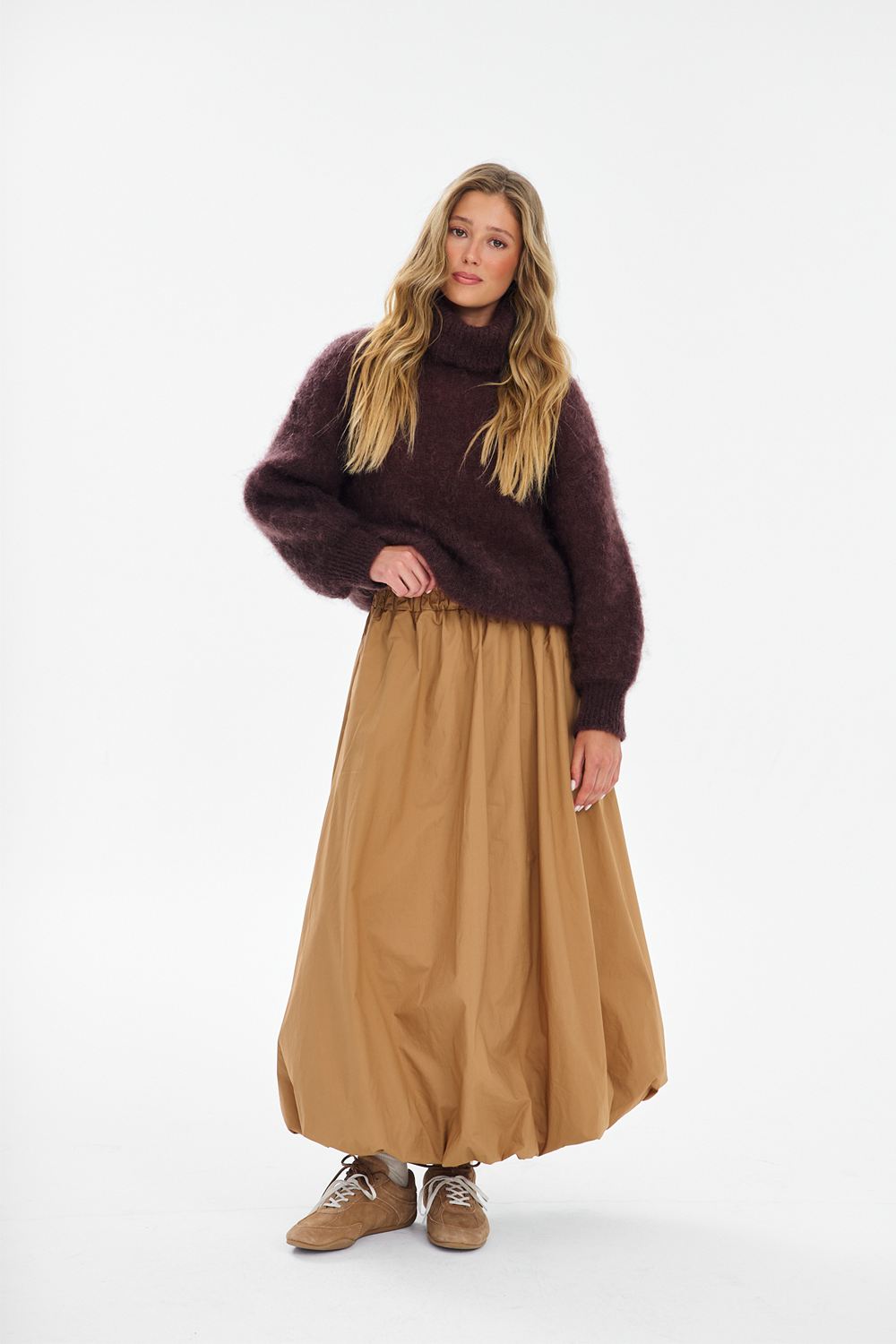 Sweter moherowy z golfem Cheyenne