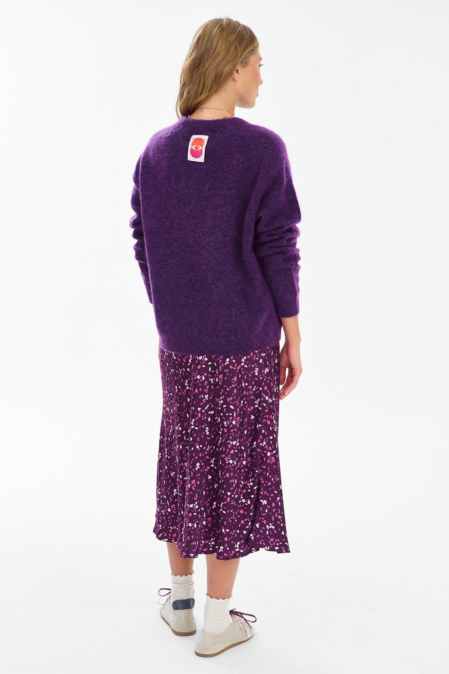 Spódnica midi Plum Poetry