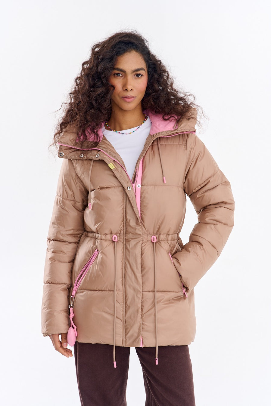 Kurtka zimowa Davos Cocoa Blush