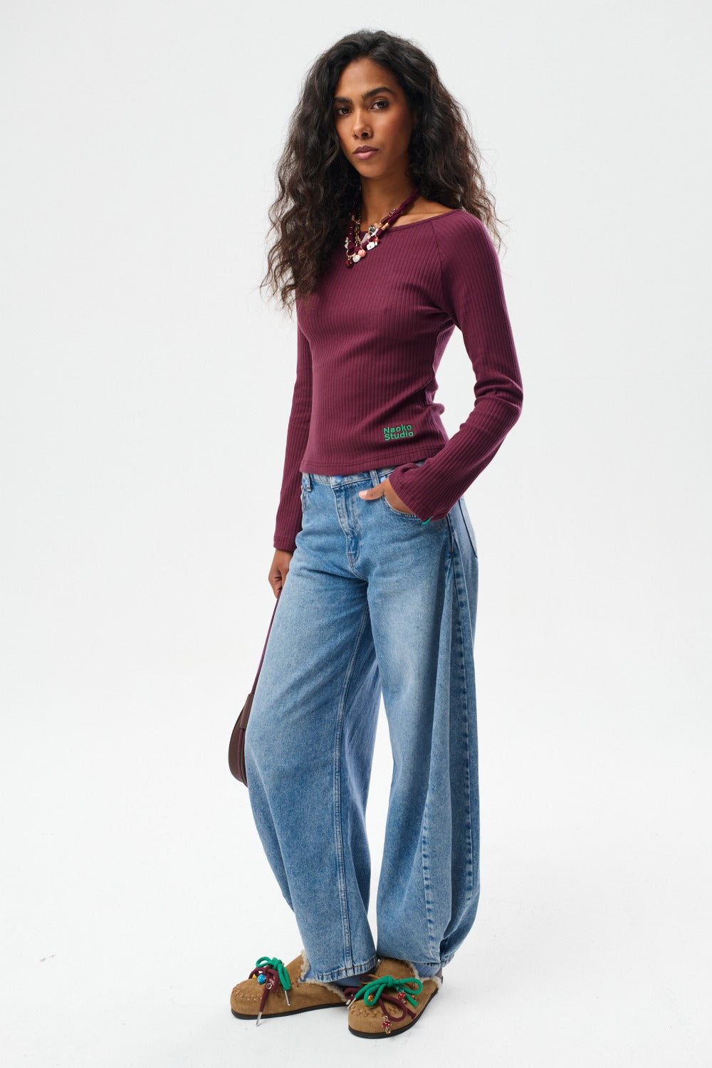 Longsleeve Raspberry Ribbon