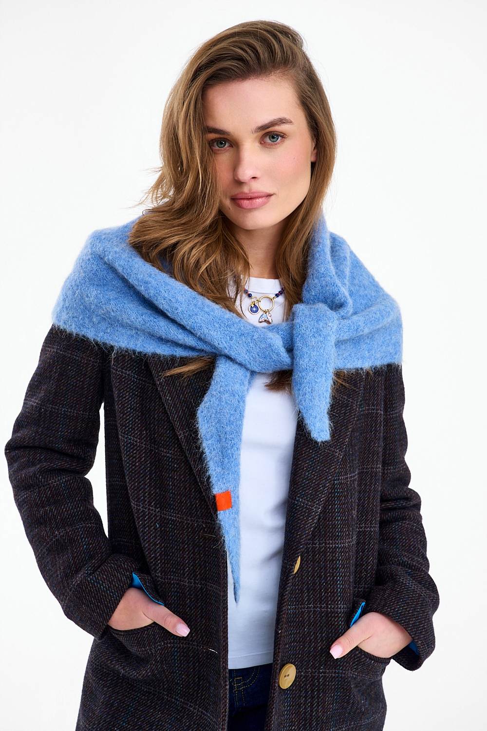 Apaszka Alpaca Deep