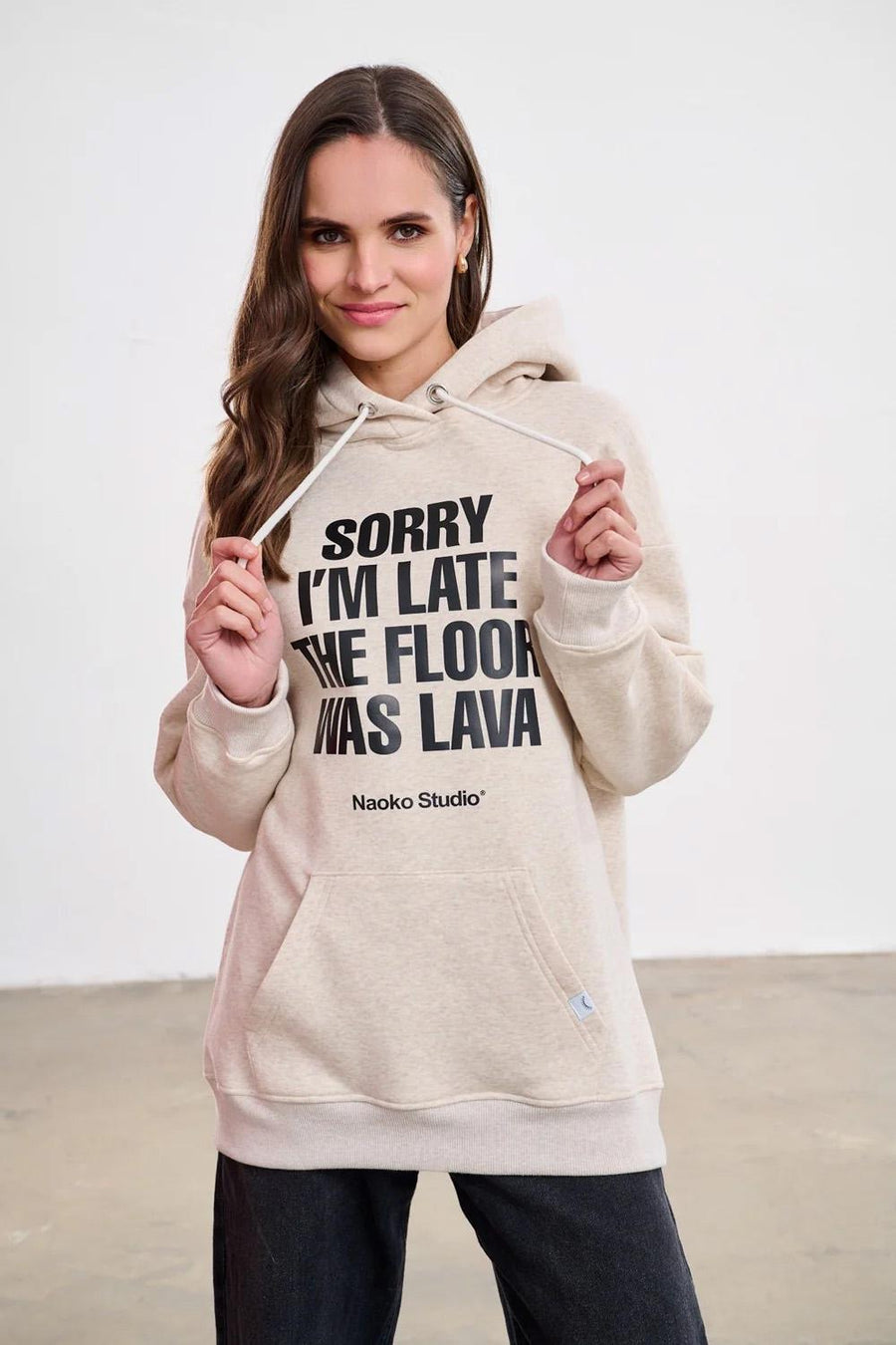 Bluza z kapturem Floor is Lava