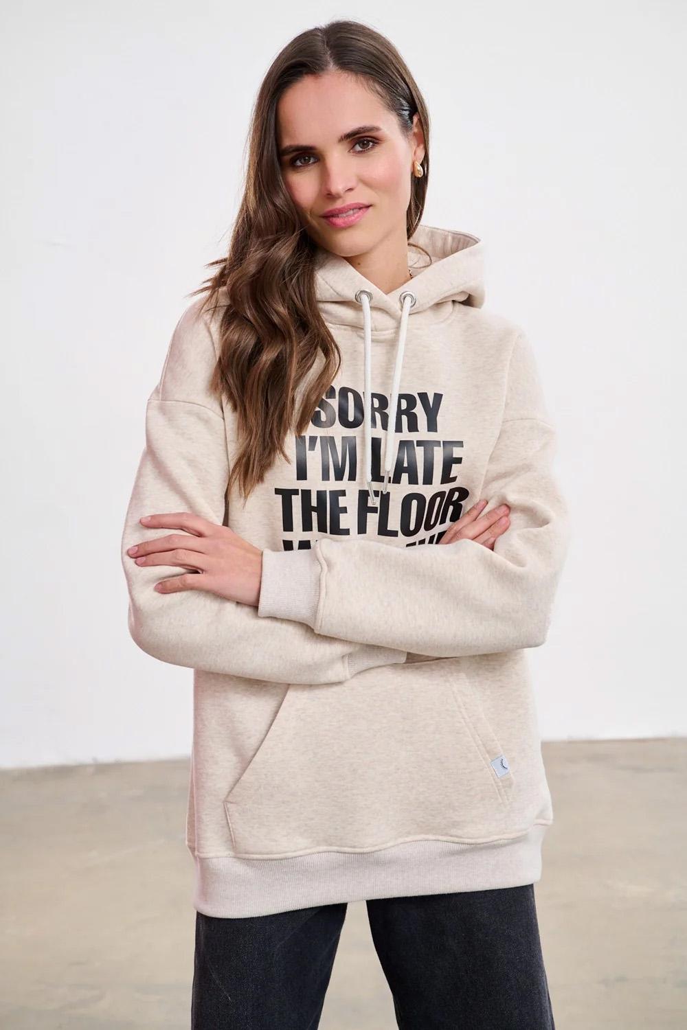 Bluza z kapturem Floor is Lava