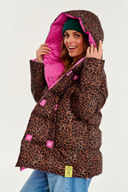 Dwustronna kurtka zimowa Alaska Pink Panther
