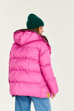 Dwustronna kurtka zimowa Alaska Pink Panther