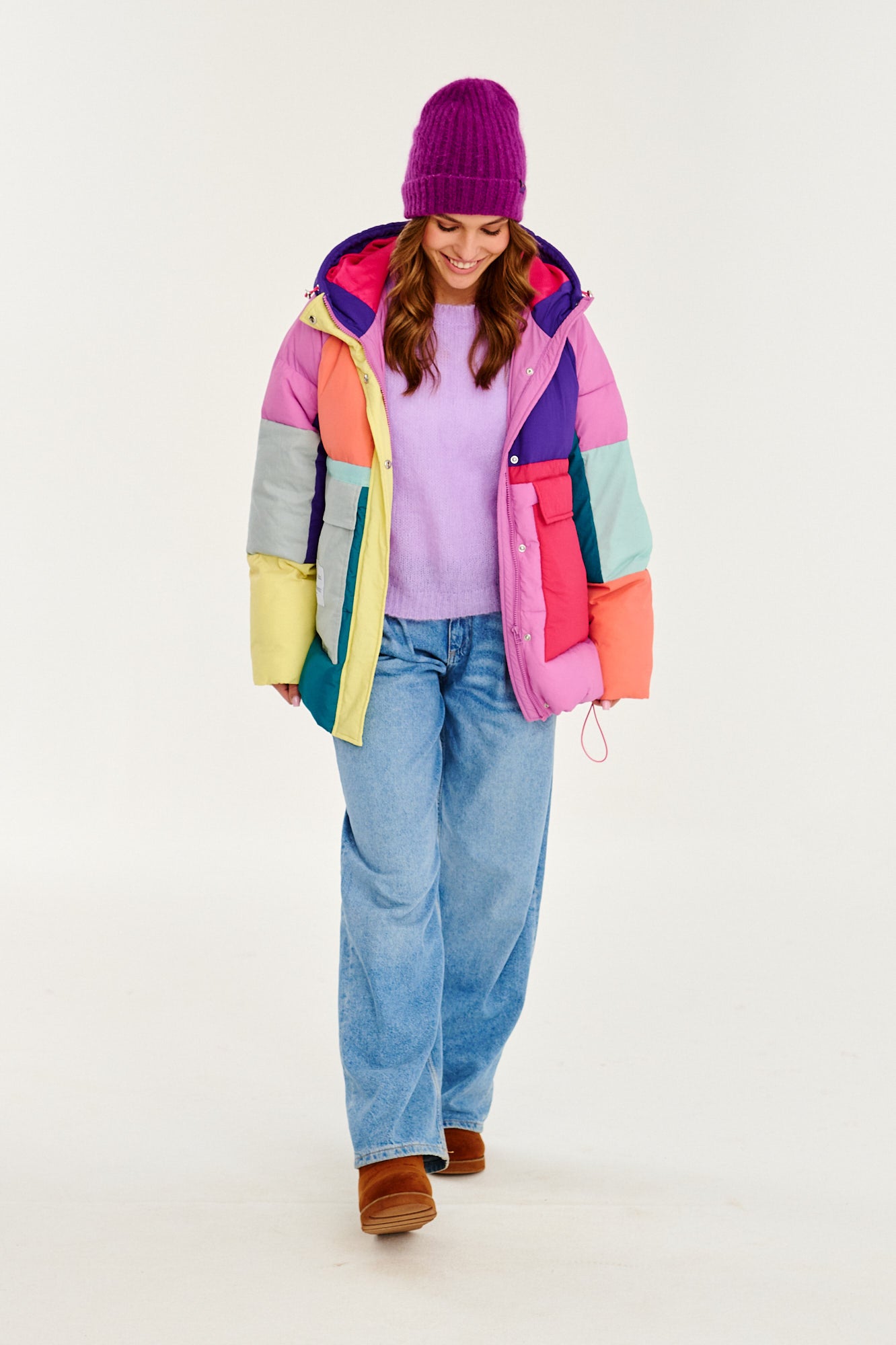 Kurtka zimowa Tromso Colorblock