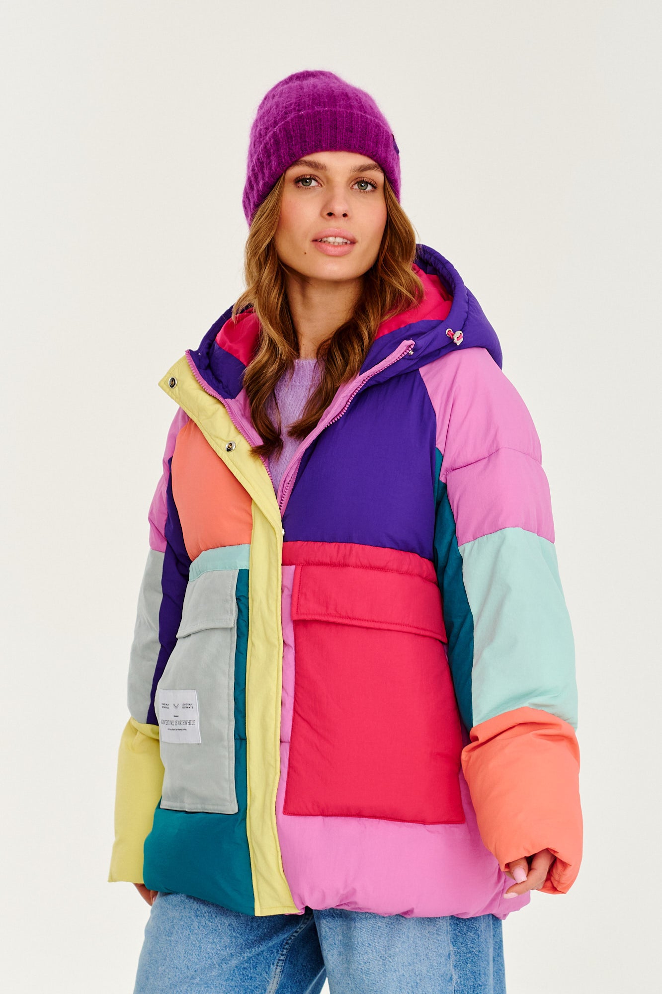 Kurtka zimowa Tromso Colorblock