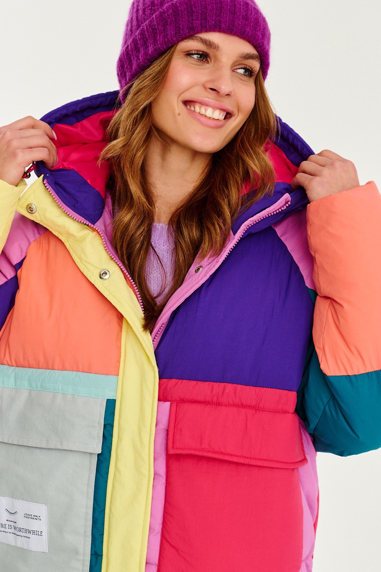 Kurtka zimowa Tromso Colorblock