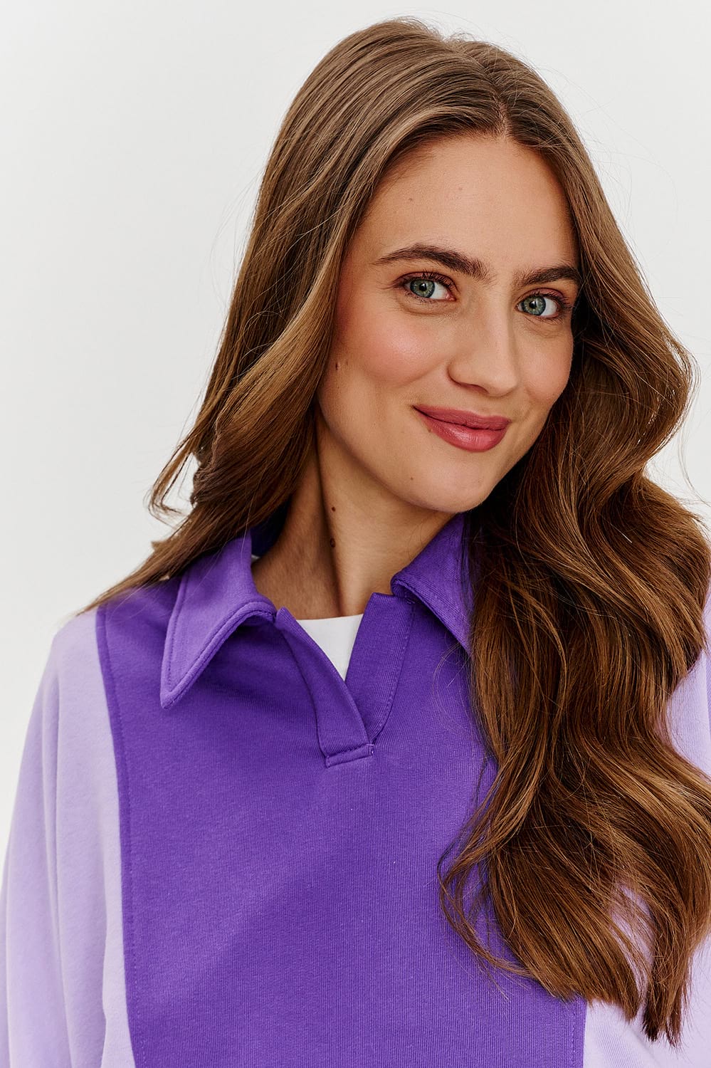 Bluza polo Mystic Plum