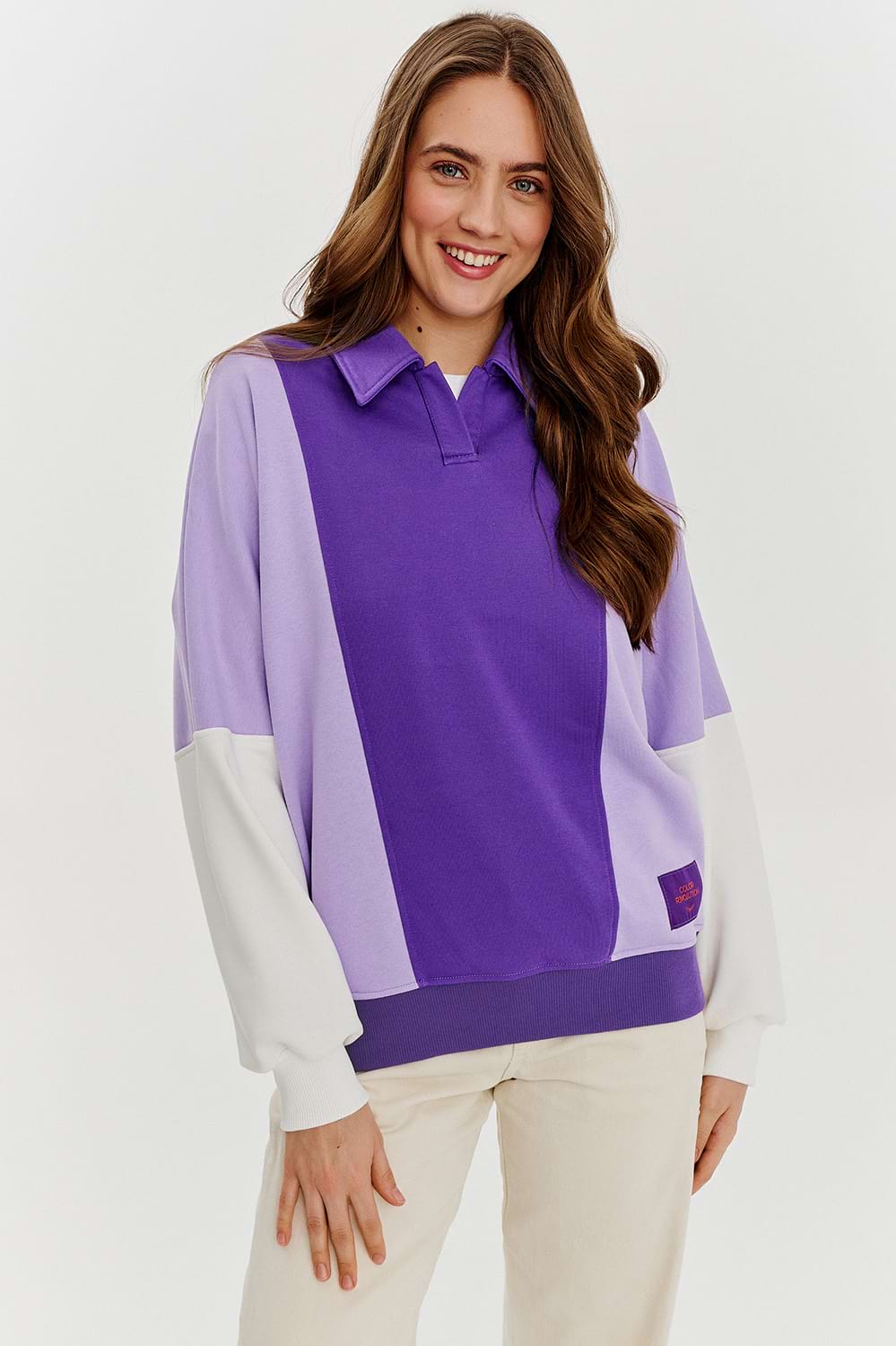 Bluza polo Mystic Plum