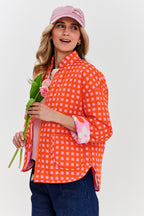 Kurtka dwustronna Peachy Bloom