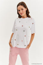 T-shirt oversize Powerpuff Girls
