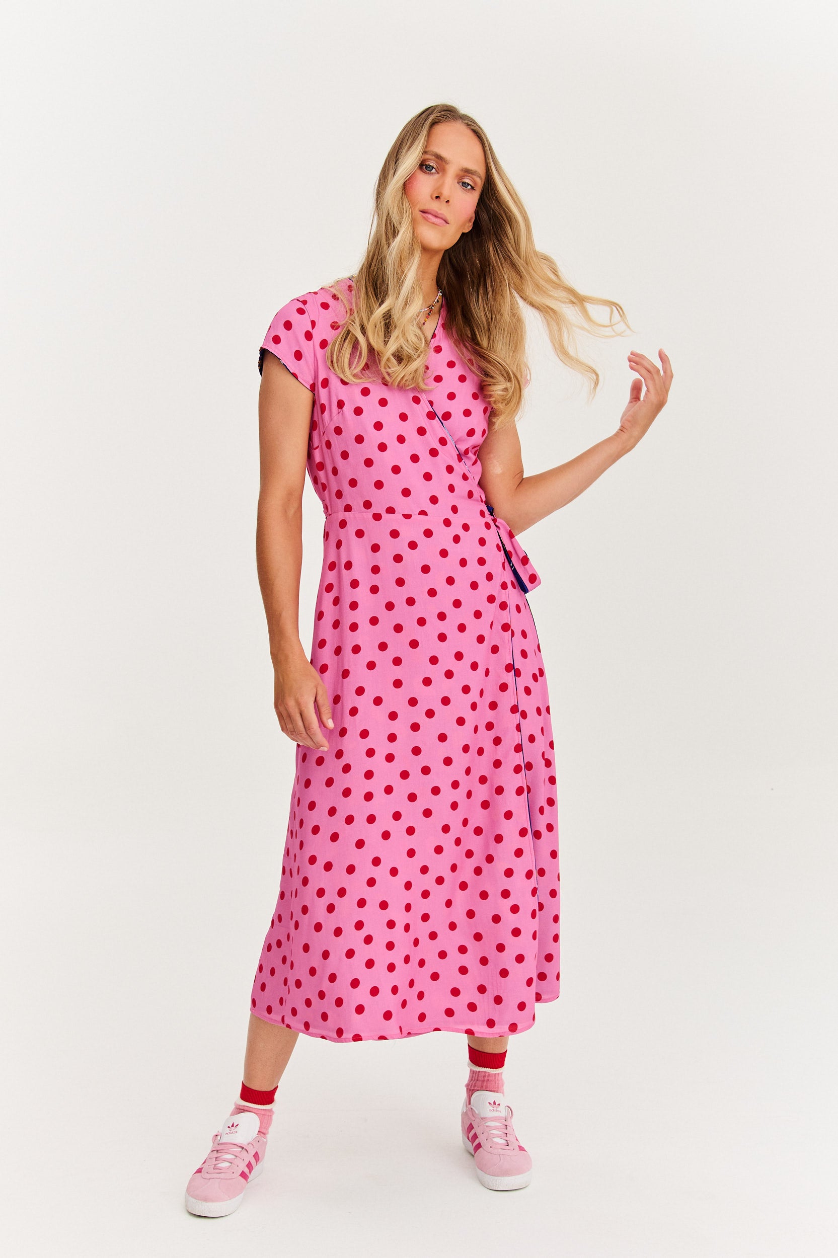 Sukienka dwustronna Chameleon Spicy Dots