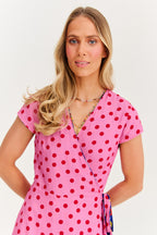 Sukienka dwustronna Chameleon Spicy Dots
