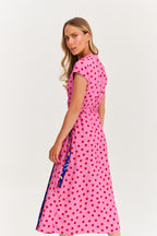 Sukienka dwustronna Chameleon Spicy Dots
