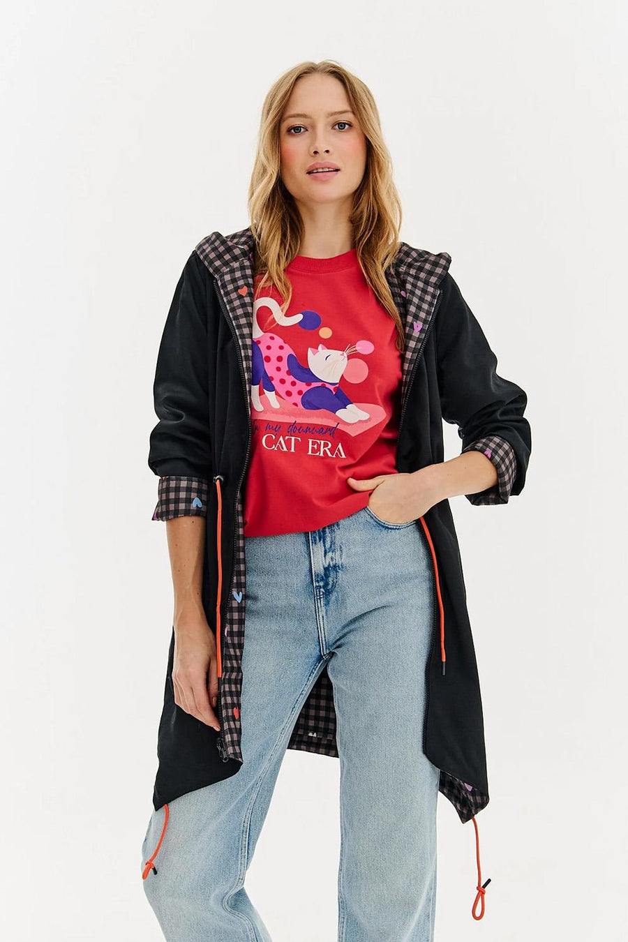 Parka dwustronna Pixel Love