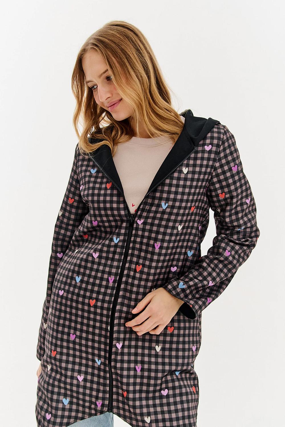 Parka dwustronna Pixel Love