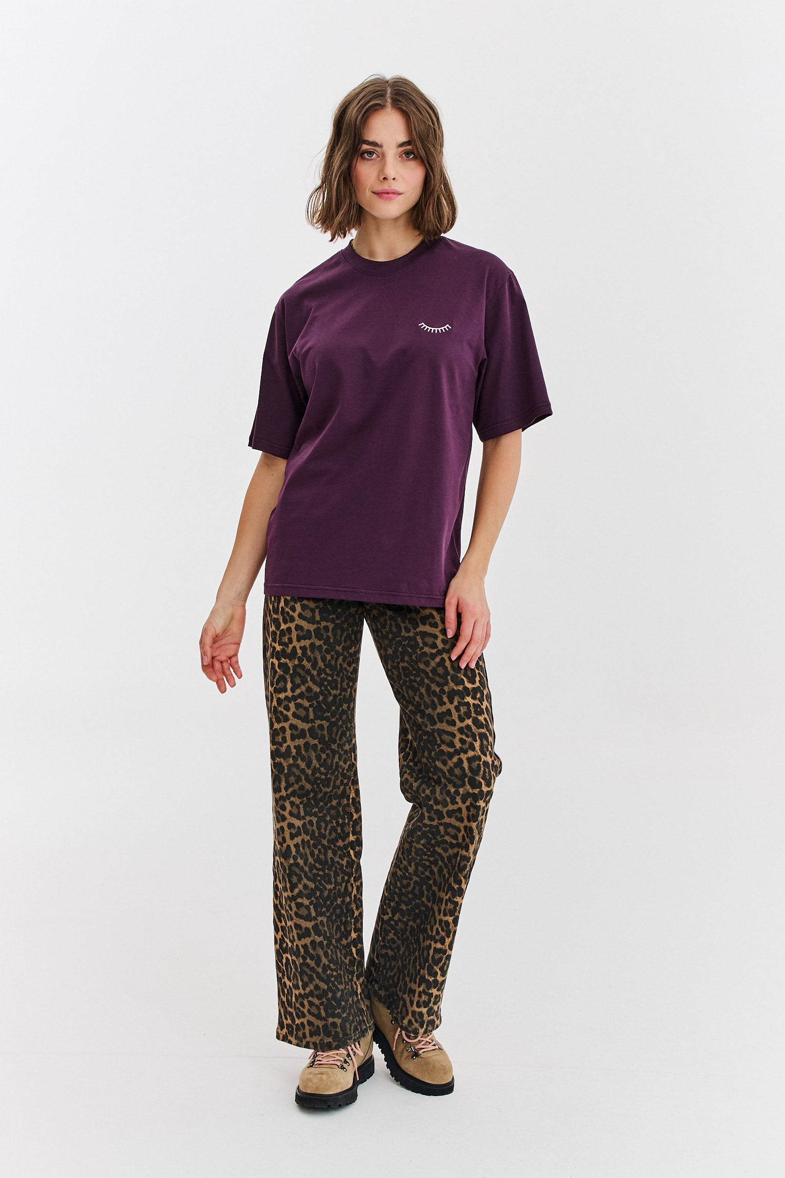 T-shirt Plum Revolution