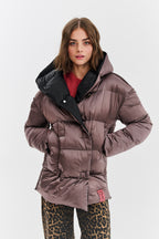 Dwustronna kurtka zimowa Alaska Velvet Earth
