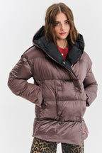 Dwustronna kurtka zimowa Alaska Velvet Earth