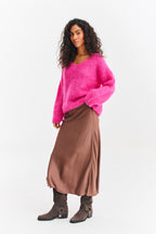 Sweter moherowy Pink Thunder