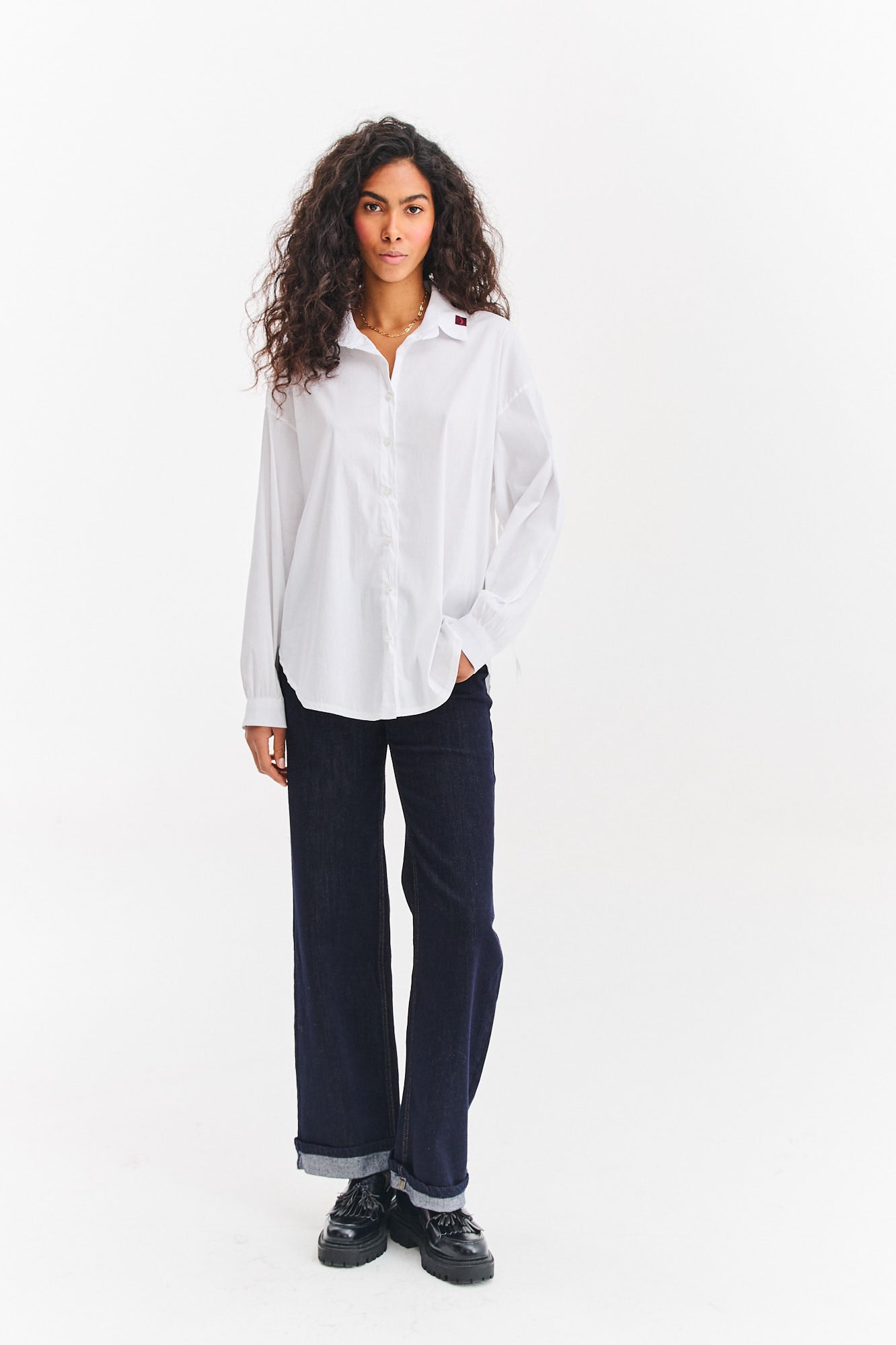 Spodnie jeansowe Raw Elegance