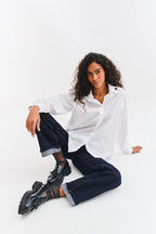 Spodnie jeansowe Raw Elegance