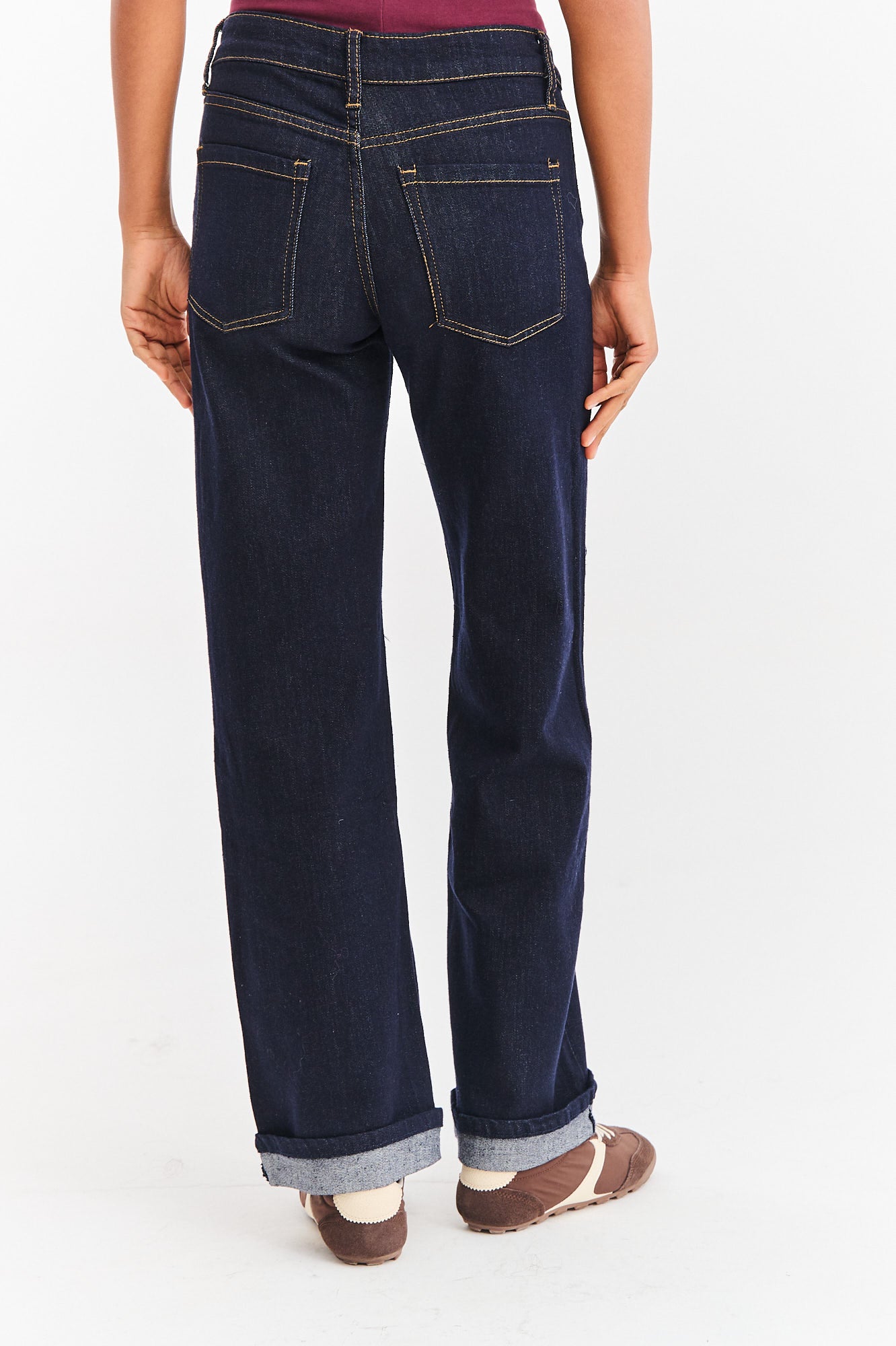 Spodnie jeansowe Raw Elegance