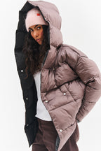 Dwustronna kurtka zimowa Alaska Velvet Earth