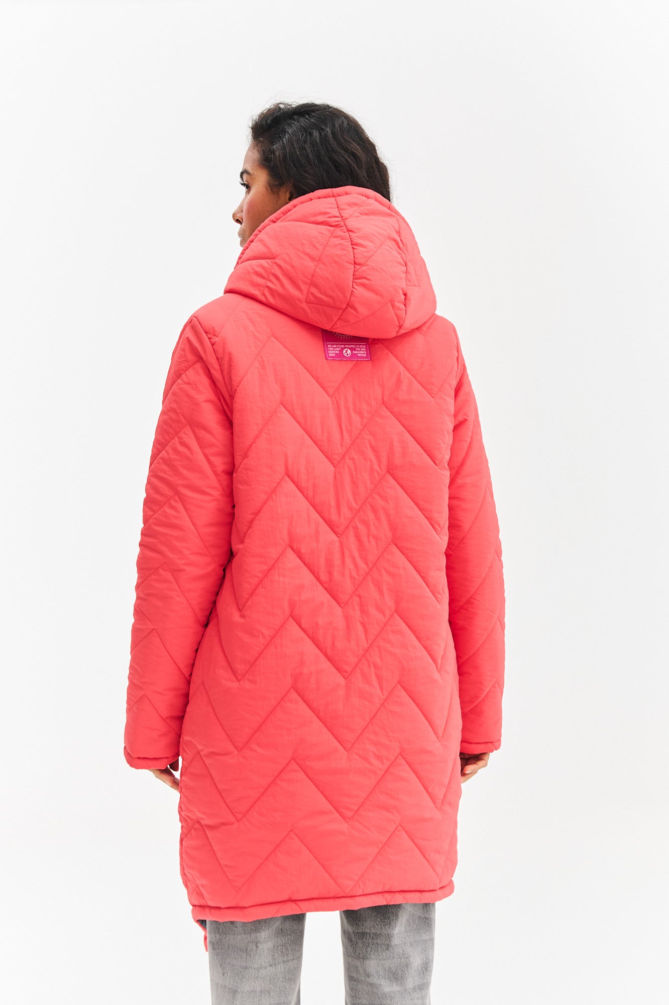 Dwustronna kurtka zimowa Iceberg Floral Sweet