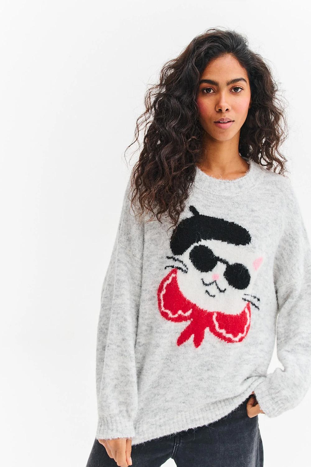 Sweter French Purrfect