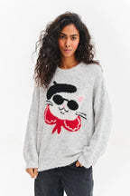 Sweter French Purrfect