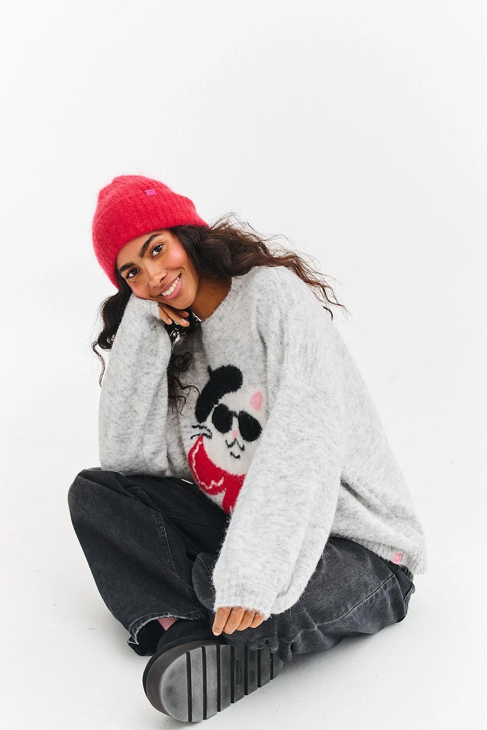Sweter French Purrfect