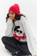 Sweter French Purrfect