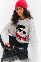Sweter French Purrfect