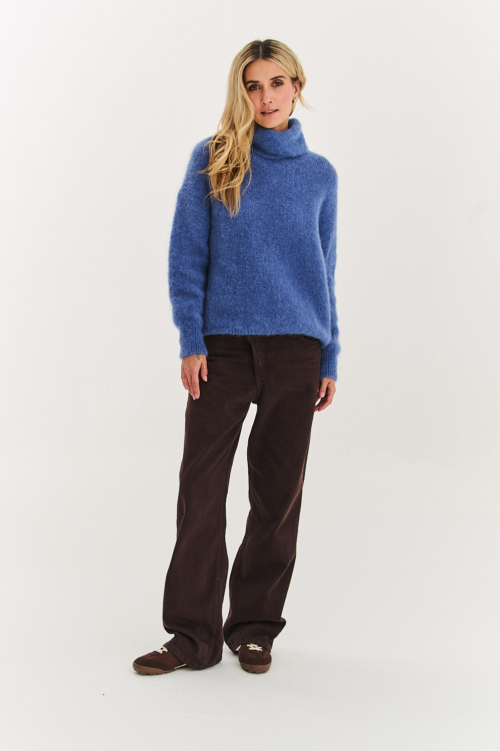 Sweter z golfem Clouded Light