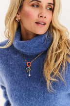 Sweter z golfem Clouded Light